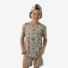 Load image into Gallery viewer, Burlebo Youth Go To SS Tee in Classic Deer Camo