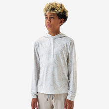 Load image into Gallery viewer, Burlebo Youth Performance Hoodie in Digi Camo Ivory