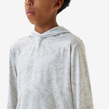 Load image into Gallery viewer, Burlebo Youth Performance Hoodie in Digi Camo Ivory