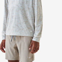 Load image into Gallery viewer, Burlebo Youth Performance Hoodie in Digi Camo Ivory