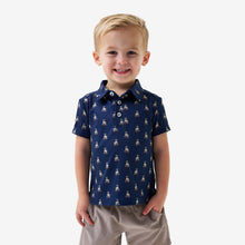 Load image into Gallery viewer, Burlebo Youth Performance Polo in Skate Dog