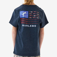 Load image into Gallery viewer, Burlebo Youth FIshing USA SS Tee