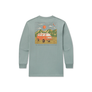 Southern Marsh Youth Good Vibes Van LS Tee