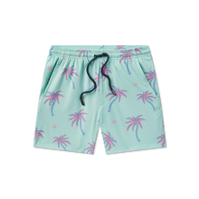 Load image into Gallery viewer, Southern Marsh Youth FIELDTEC Ripstop Performance Swim Trunks in Palms