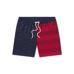 Southern Marsh Youth Freedom Fish Harbor Swim Trunk