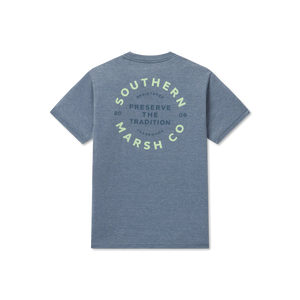 Southern Marsh Youth Marsh Traditions Seawash SS Tee