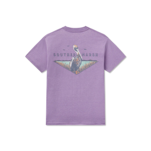 Southern Marsh Youth Posted Pelican Seawash SS Tee