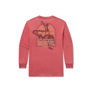 Southern Marsh Youth Seawash Rodeo Rider LS Tee