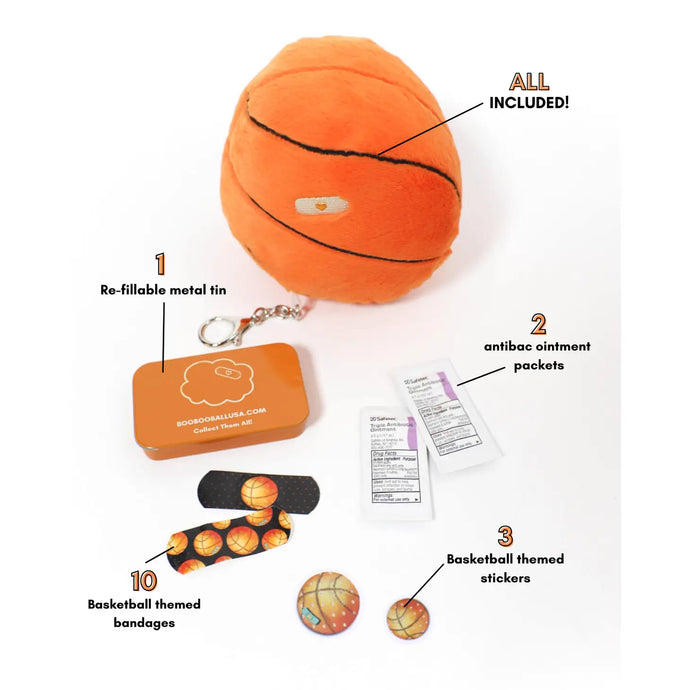 Basketball BooBoo Ball USA Keychain