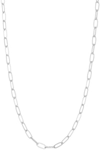 Liars + Losers Dainty Chain Necklace Silver