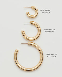 Bryan Anthonys Unstoppable Midi Hoop Earrings