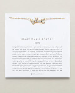 Bryan Anthonys Beautifully Broken Dainty Necklace Gold