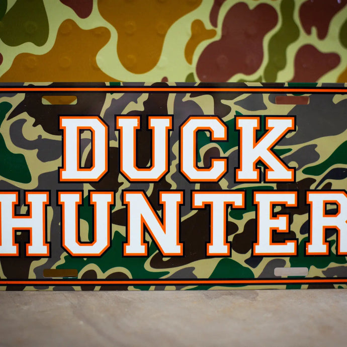 Scent South Duck Hunter Car Tag