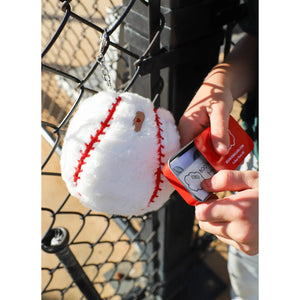 Baseball BooBoo Ball USA Keychain