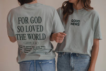 Load image into Gallery viewer, Good News SS Tee in Bay