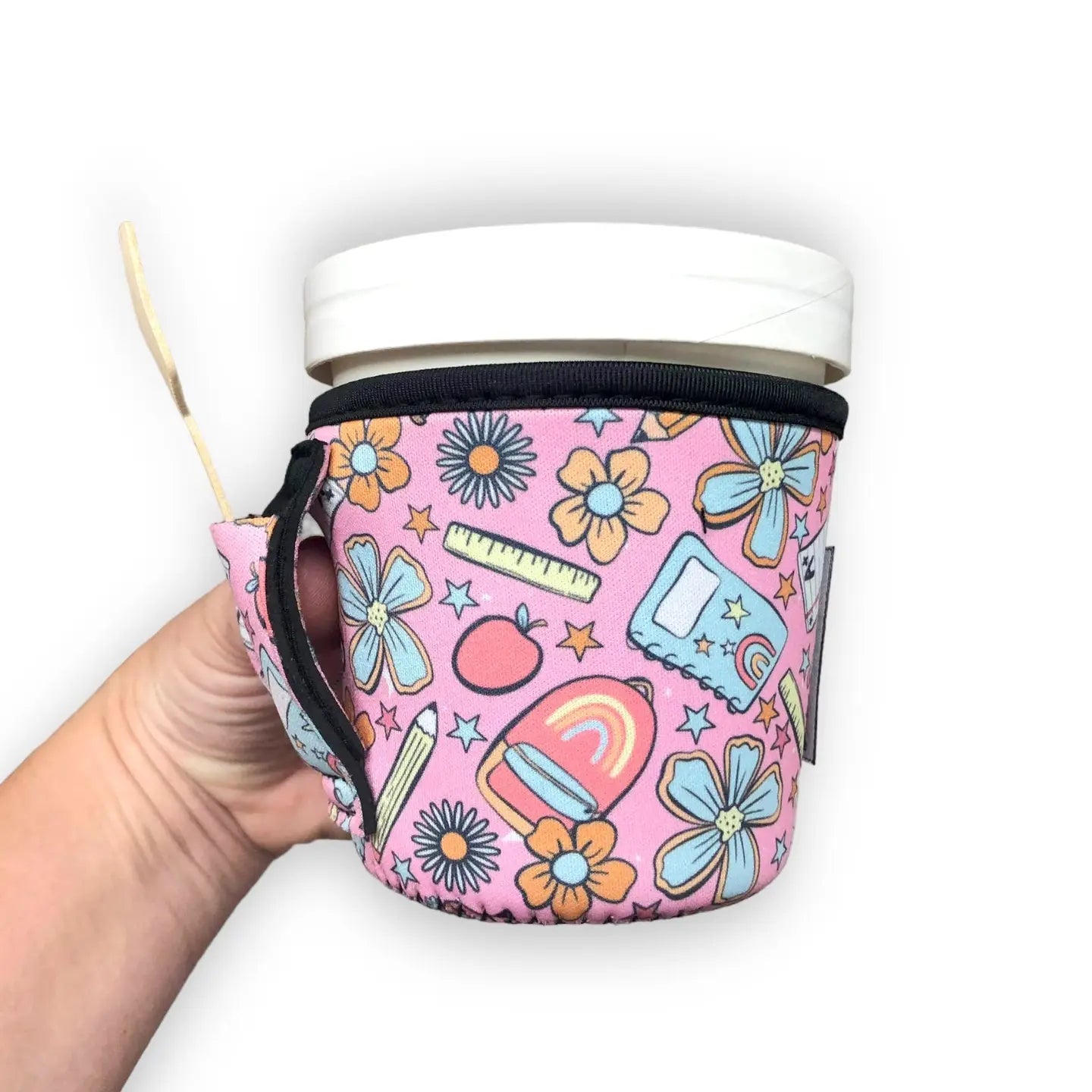 Teacher Back to School Pint Size Ice Cream Handler