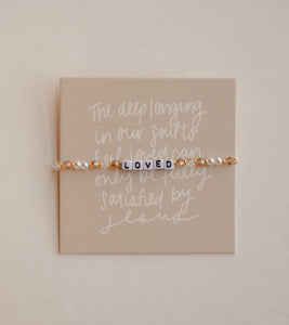 Dear Heart Loved Bracelet