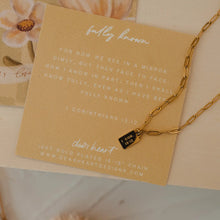 Load image into Gallery viewer, Fully Known Mini Tag Necklace