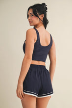Load image into Gallery viewer, Wanna Be Aligned Performance Tank in Navy