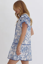 Load image into Gallery viewer, Always Forever Ruffle Sleeve Floral Dress