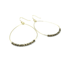 Load image into Gallery viewer, Erin Gray Aster Earrings in Pyrite