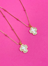 Load image into Gallery viewer, Taylor Shaye Meg Cross Necklace