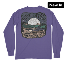 Load image into Gallery viewer, Nature Backs Chasing the Moon LS Tee