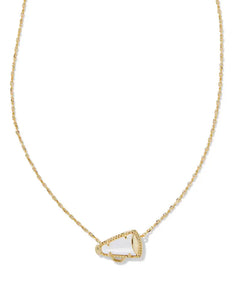 Kendra Scott Cheer Gold Short Pendant Necklace