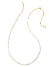 Load image into Gallery viewer, Kendra Scott Gold Lolo Strand Necklace White Pearl