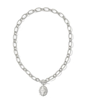 Load image into Gallery viewer, Kendra Scott Mama Link Chain Necklace in Silver