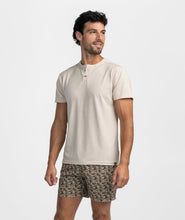Load image into Gallery viewer, Southern Shirt Co. Men's Max Comfort Henley SS in Oatmeal