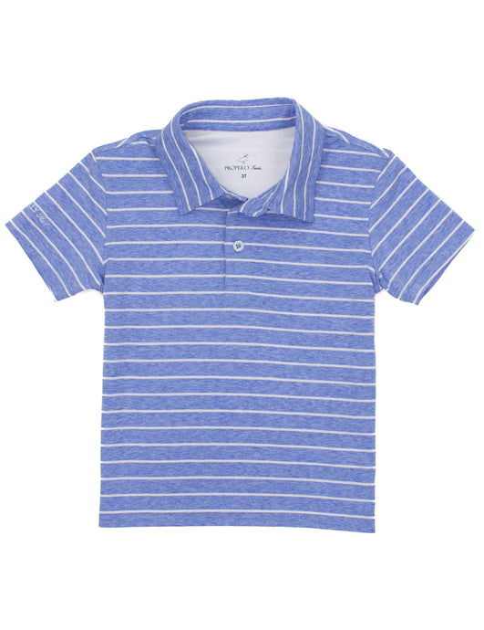 Properly Tied Boys Ocean Starboard Polo