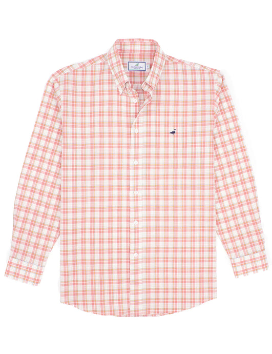 Properly Tied Men's Seasonal Sportshirt Terra Cotta