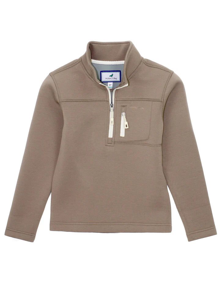 Properly Tied Boys Acorn Arctic Pullover