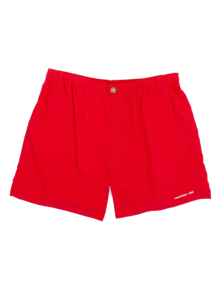 Properly Tied Boys Mallard Short Red