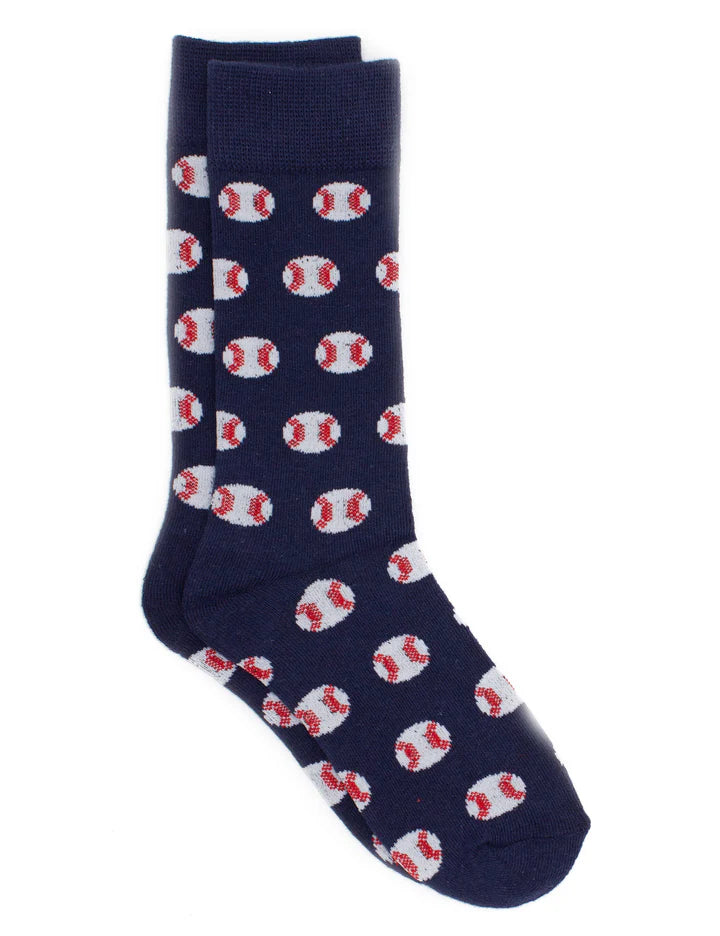 Properly Tied Men's Lucky Duck Socks Baseball