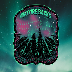 Nature Backs Northern Lights SS Tee Spruce