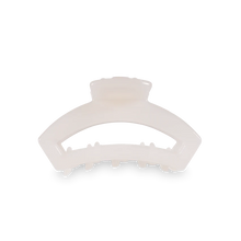 Load image into Gallery viewer, Teleties Open Tiny Hair Clip Coconut White