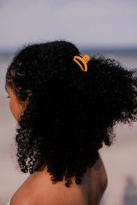 Teleties Open Tiny Hair Clip Mango for it!