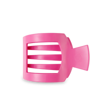 Load image into Gallery viewer, Teleties Medium Flat Square Clip Paradise Pink