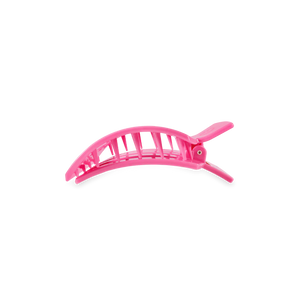 Teleties Small Flat Square Hair Clip Paradise Pink