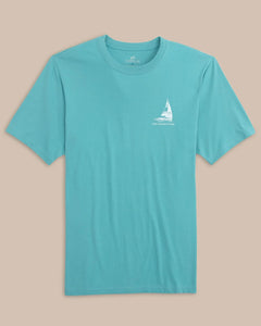 Southern Tide Men's Set Sail Tri SS Tee