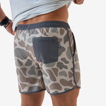 Load image into Gallery viewer, Burlebo Swim Trunks in Jumbo Deer Camo