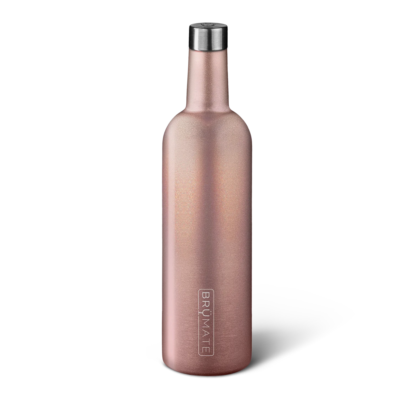 BruMate WINESULATOR 25oz Wine Canteen Glitter Rose Gold