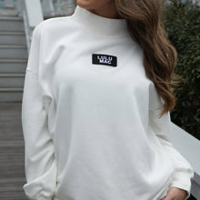Load image into Gallery viewer, Lulu Mac Terry LS Top in White
