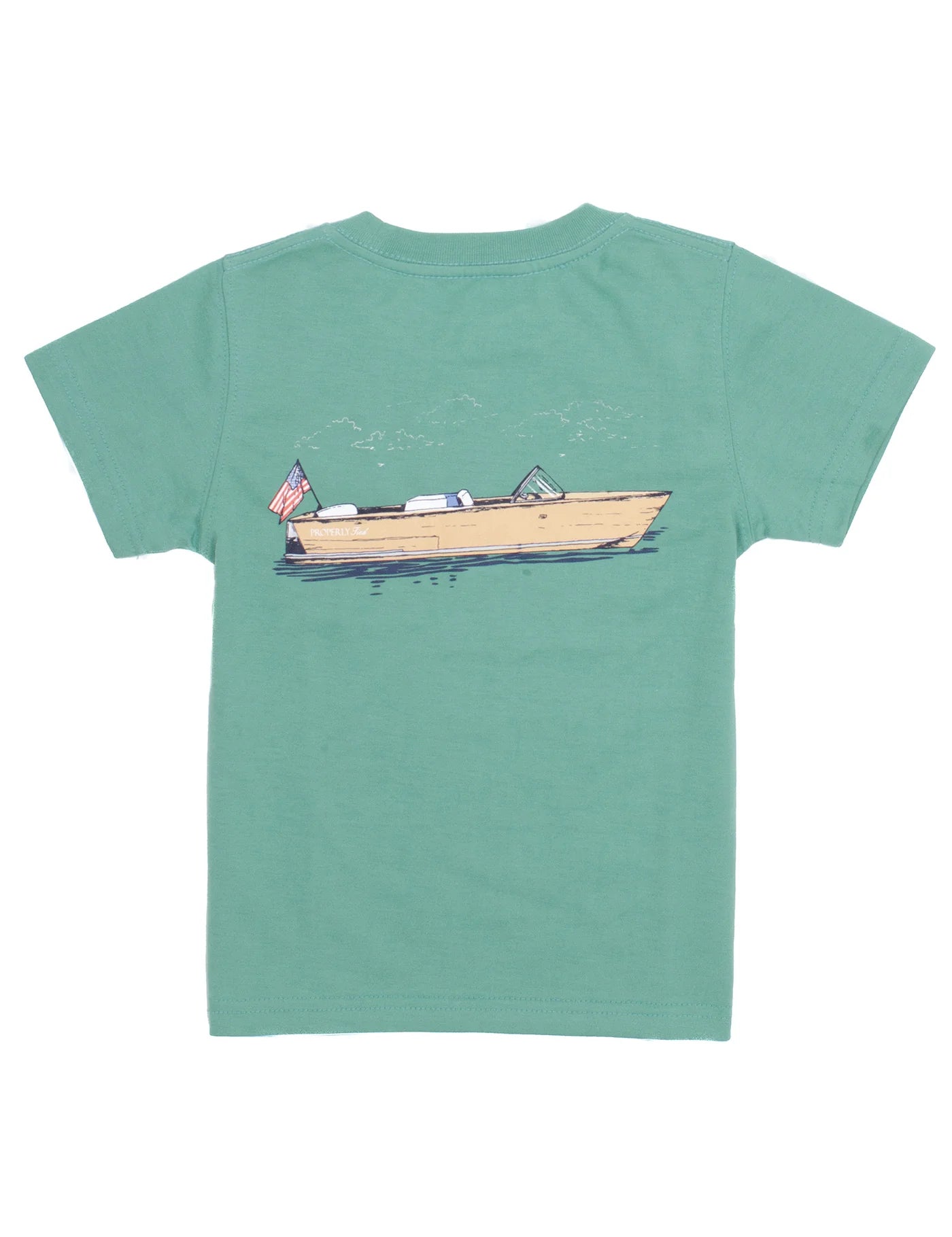 Properly Tied Boys Boating Tradition SS Tee