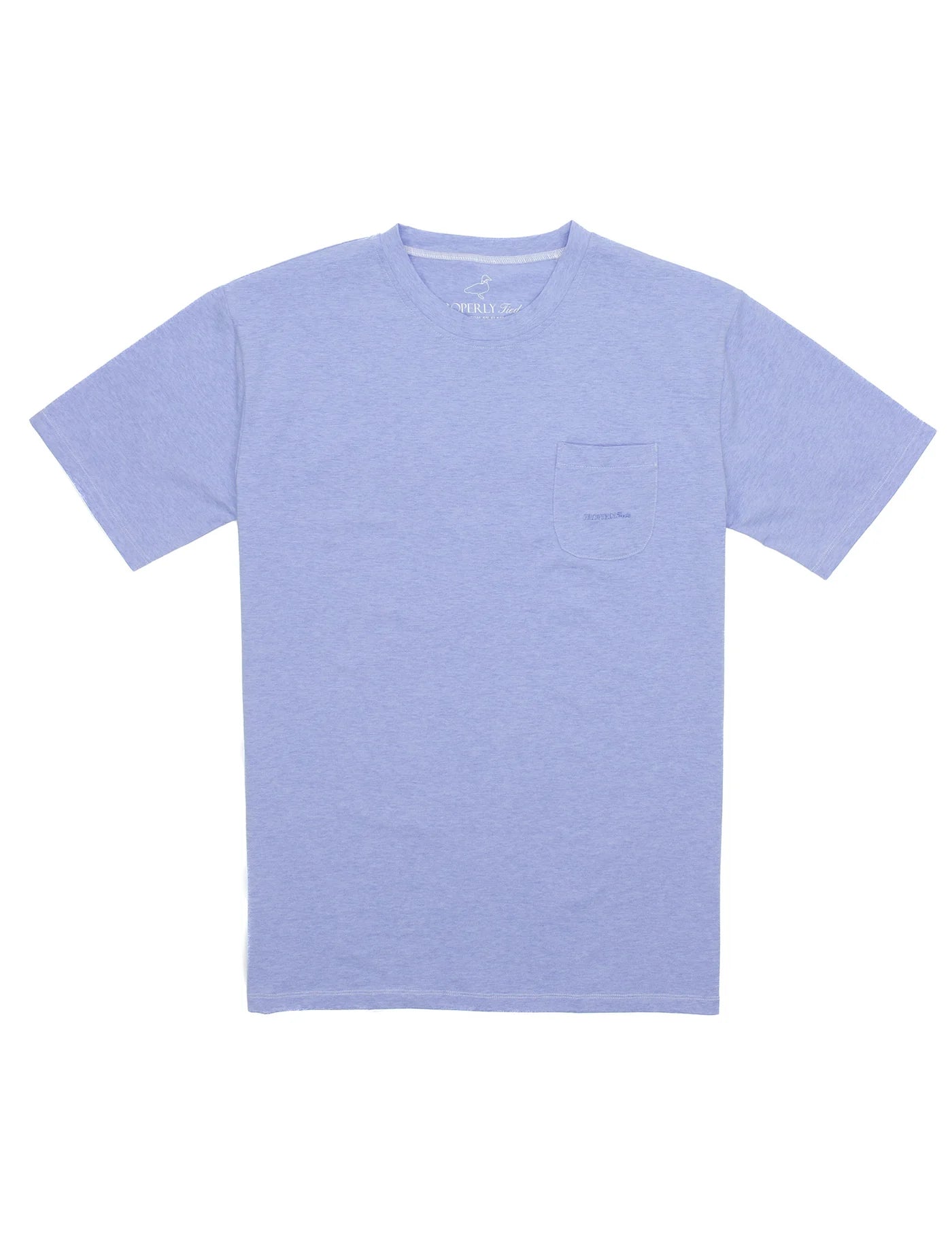 Properly Tied Harrison Pocket SS Tee Ocean