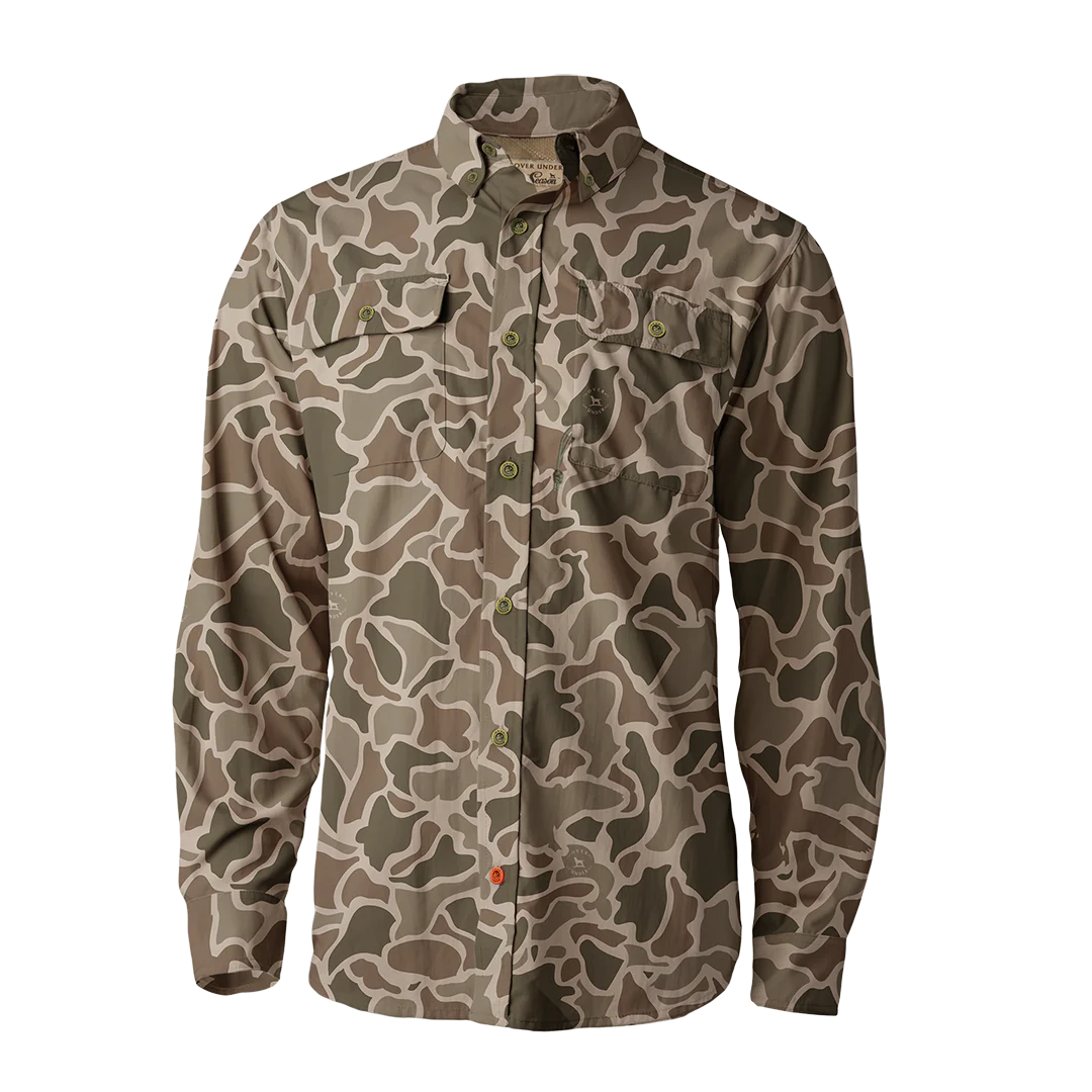 Over Under L/S 3-SEASON ULTRALIGHT SHIRT DUCK CAMO