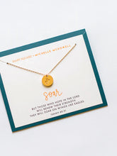 Load image into Gallery viewer, Mary Square Necklace Carded Soar