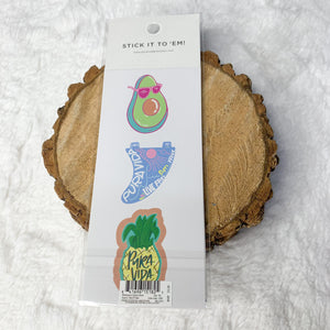 Puravida Wholesale 6 Sticker Sheet